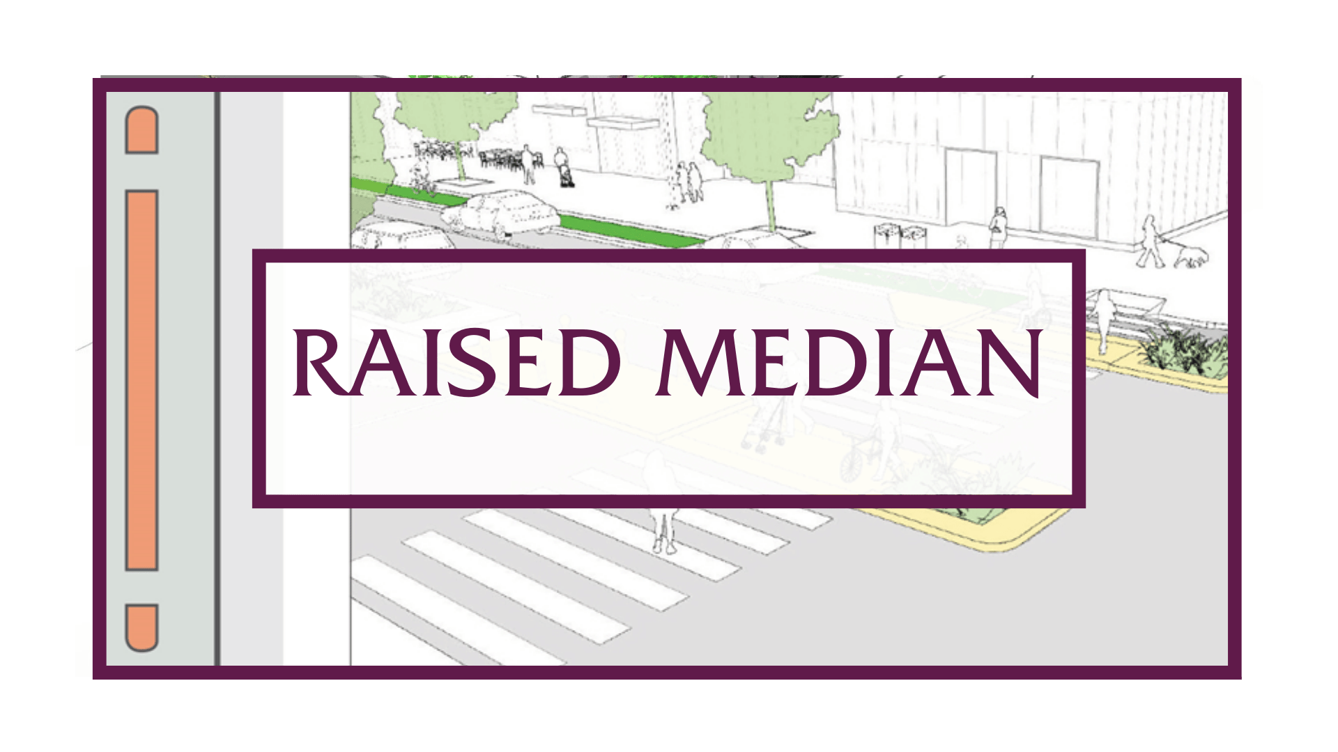 Raised Median Button