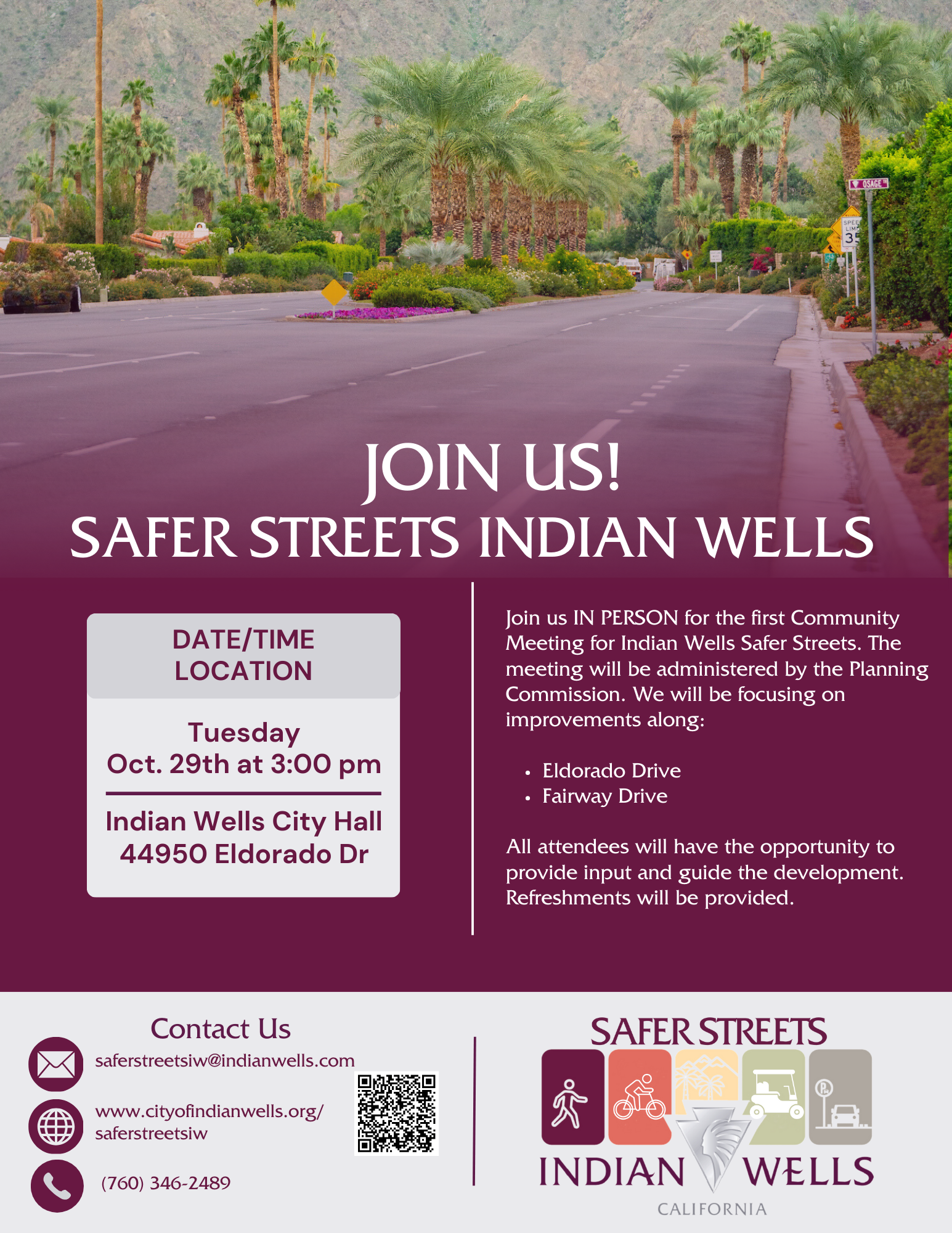 Safer Streets IW Community Meeting 1